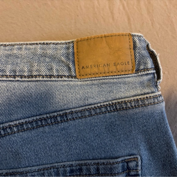 American Eagle Outfitters Blue Straight Leg Jeans - Picture 3 of 4